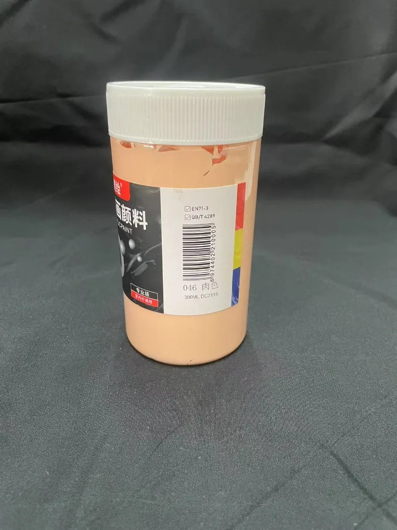 300ml Large-capacity Acrylic Paint Is Waterproof Sun-resistant and Does Not Fade EasilyThe Paste Has A Fine Texture for Graffiti