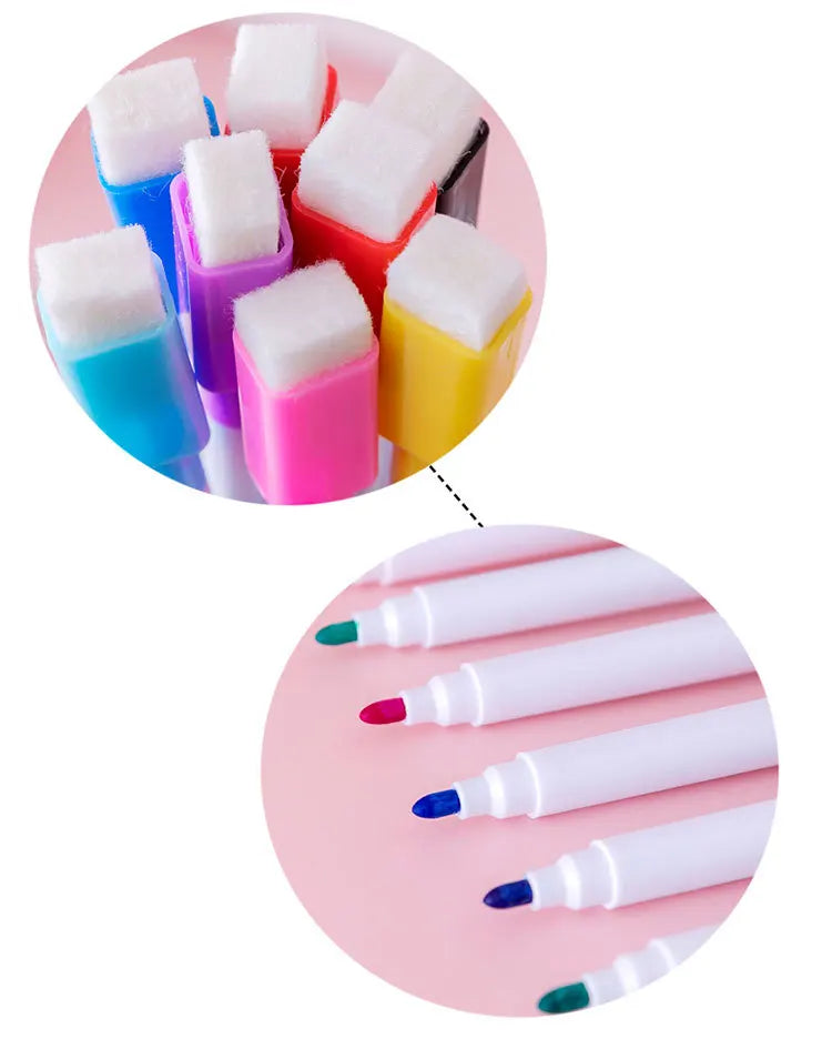 8PCS Erasable Whiteboard Markers Board Marker School Supplies CSB03