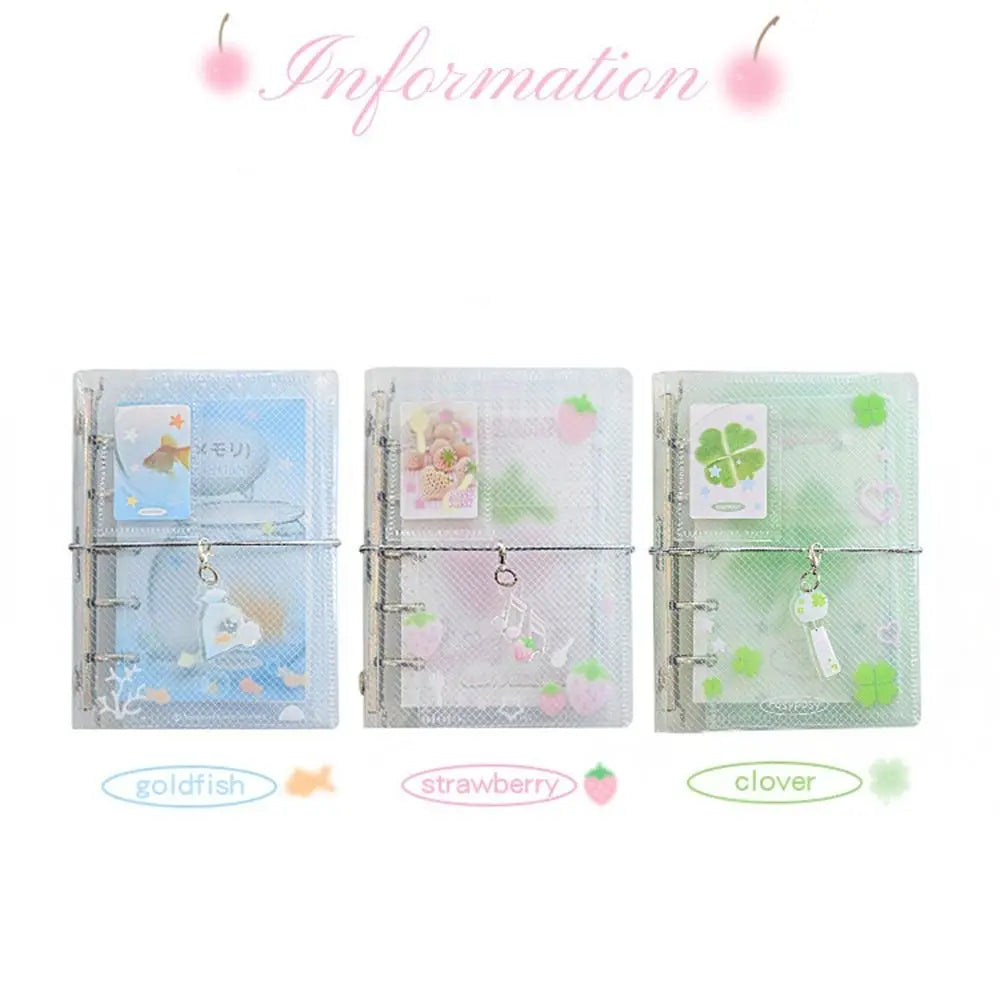 Stationery Cartoon Loose-leaf Notebook Portable Mini Hand Account Book Diary Cute Hand Ledger School