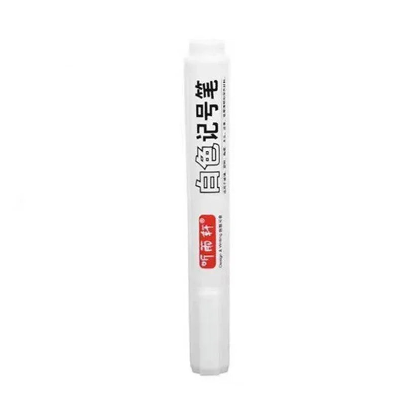 Haile For Metal White Oily Markers Waterproof Permanent Plastic Gel Pen Writing Drawing DIY Graffiti Stationery Notebook