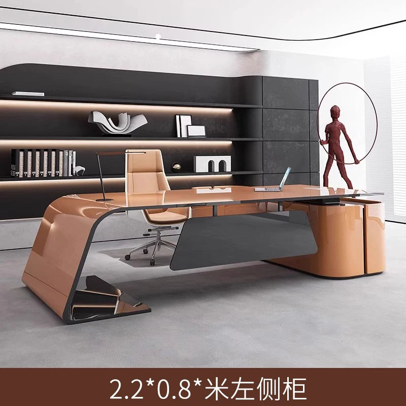 Organizer Modern Office Desk Working Aesthetic Gaming Writing Office Desk Design Luxury Reading Mesa Ordenador Home Accessories