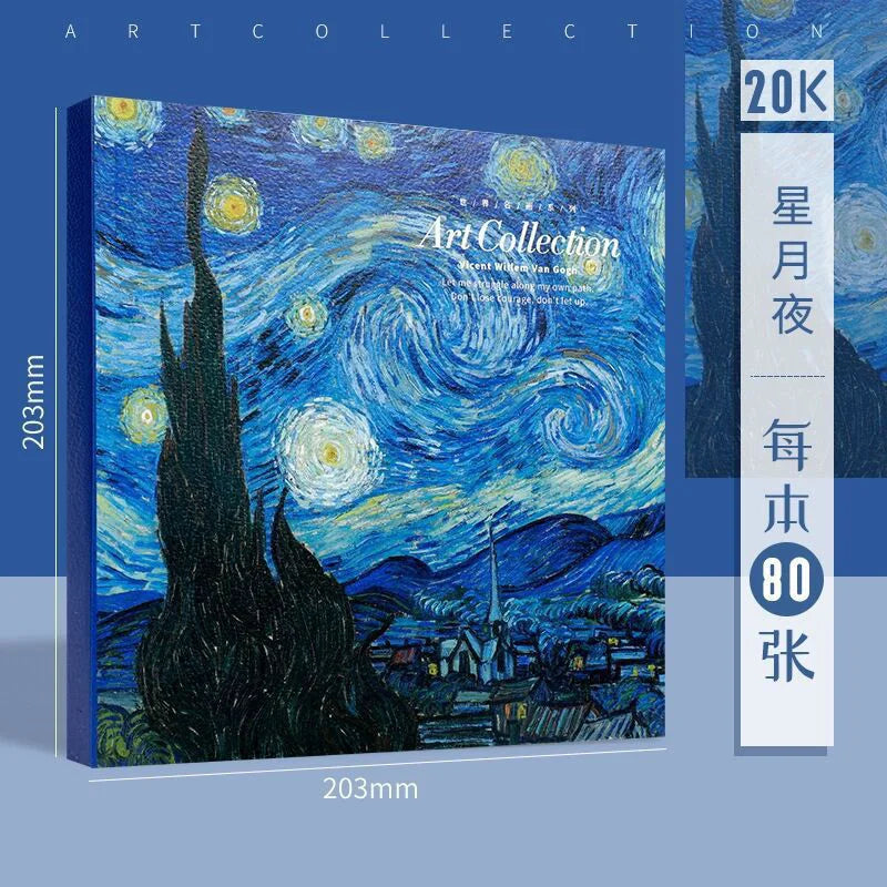 20K Thick Sketchbook, Drawing Book, Sketching Book, Art Student Specific Blank Book, Hand Drawn Drawing Book