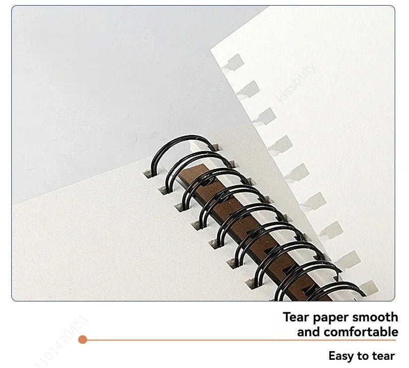 1 Pack 30-Sheets ,Sketch Book, Top Spiral Bound Sketch Pad, Acid Free Art Sketchbook Artistic Drawing Painting Writing Paper For