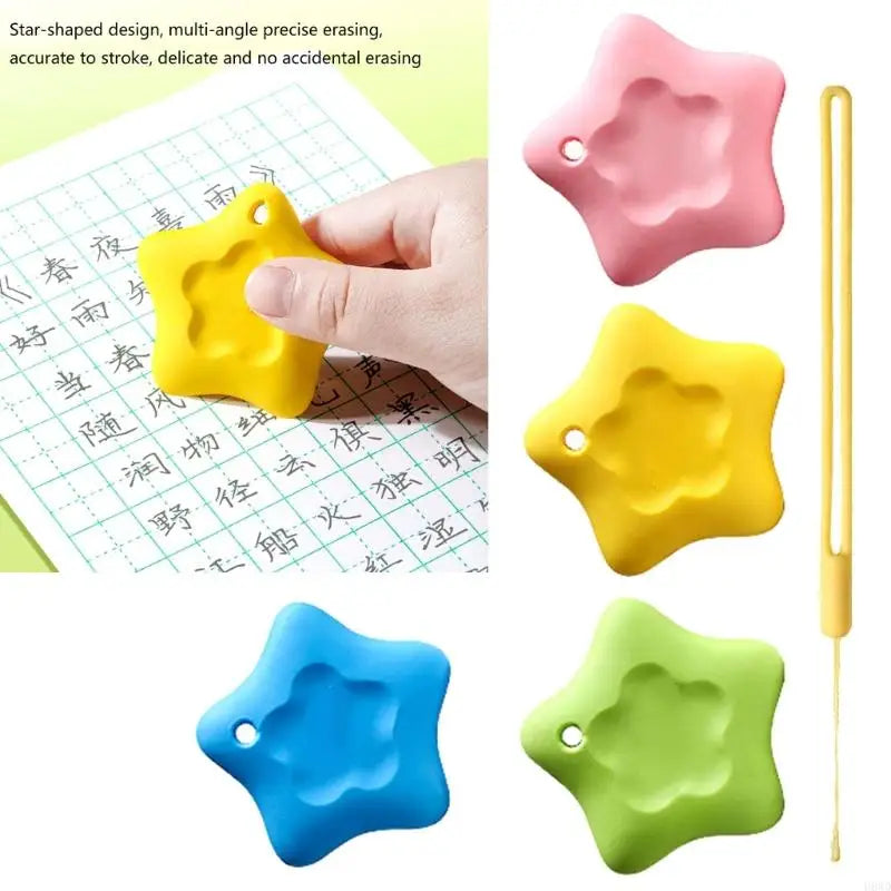 Pack of Adorable Small Shaped Erasers For Kids School Educational Supplies Fun Learning Rewards And Office Use Eraser H8WD