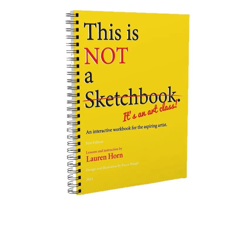 'This Is Not a Sketchbook' - Cross-Border Bestseller Interactive Drawing & Coloring Book for Adults & Kids, A4 English Edition