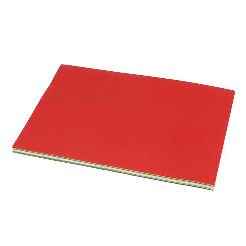 50/100pcs Color A4 Paper 10 Color Copy Paper Printing Paper Color Hand Folding Paper For Kids DIY Art School Home Projects