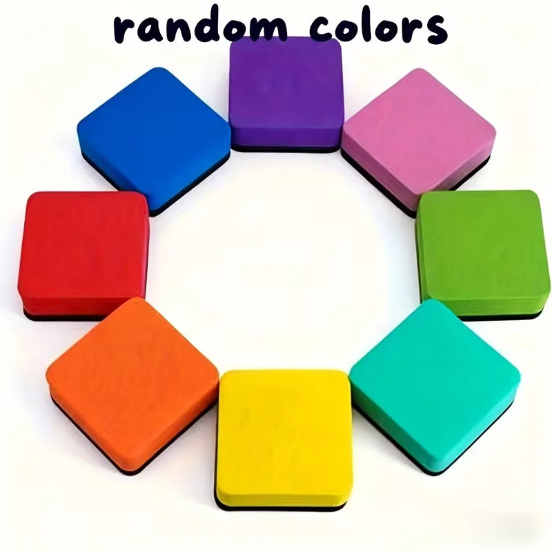 30 pieces of erasers, suitable for removing dry-erase pen marks on soft whiteboards, glass whiteboards and regular whiteboards