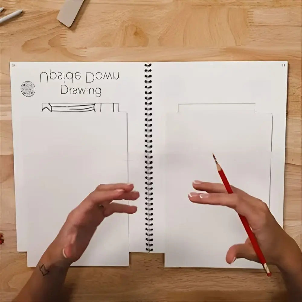 This is Not a Sketchbook It's an Art Class Drawing Book with Lined Blank Pages for Kids Adults Easy Step Practices Sketchpa