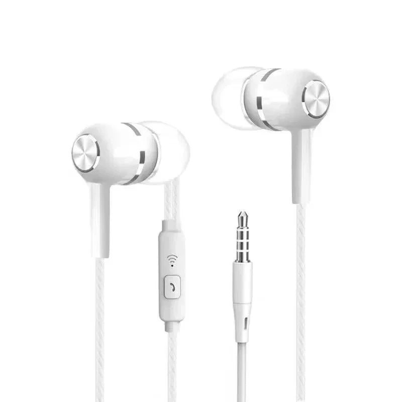 3.5mm In-Ear Headset For Music Game Sports Calls HiFi Bass Stereo Sound Gaming Sport Daily Headset Daily Commute Audio Supplies