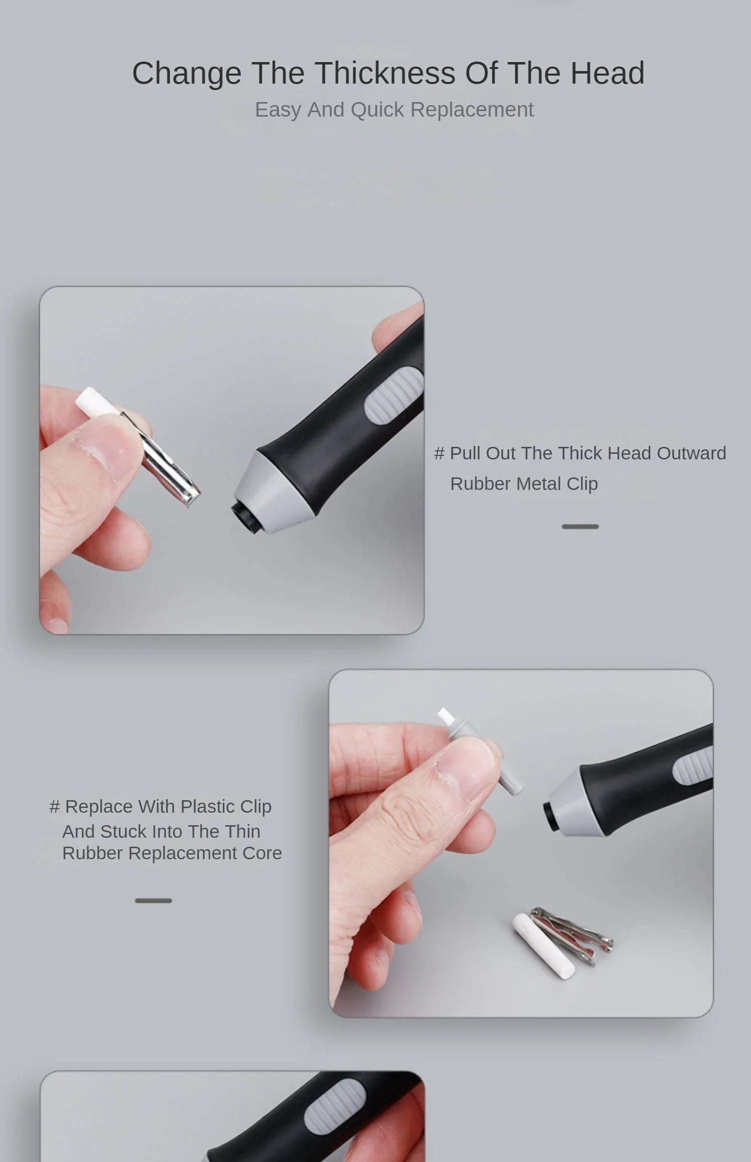 Electric Rubber Eraser Sketch Adjustable School Office Supplies Art Drawing Automatic Learning Pretty Stationery Funny Erasers