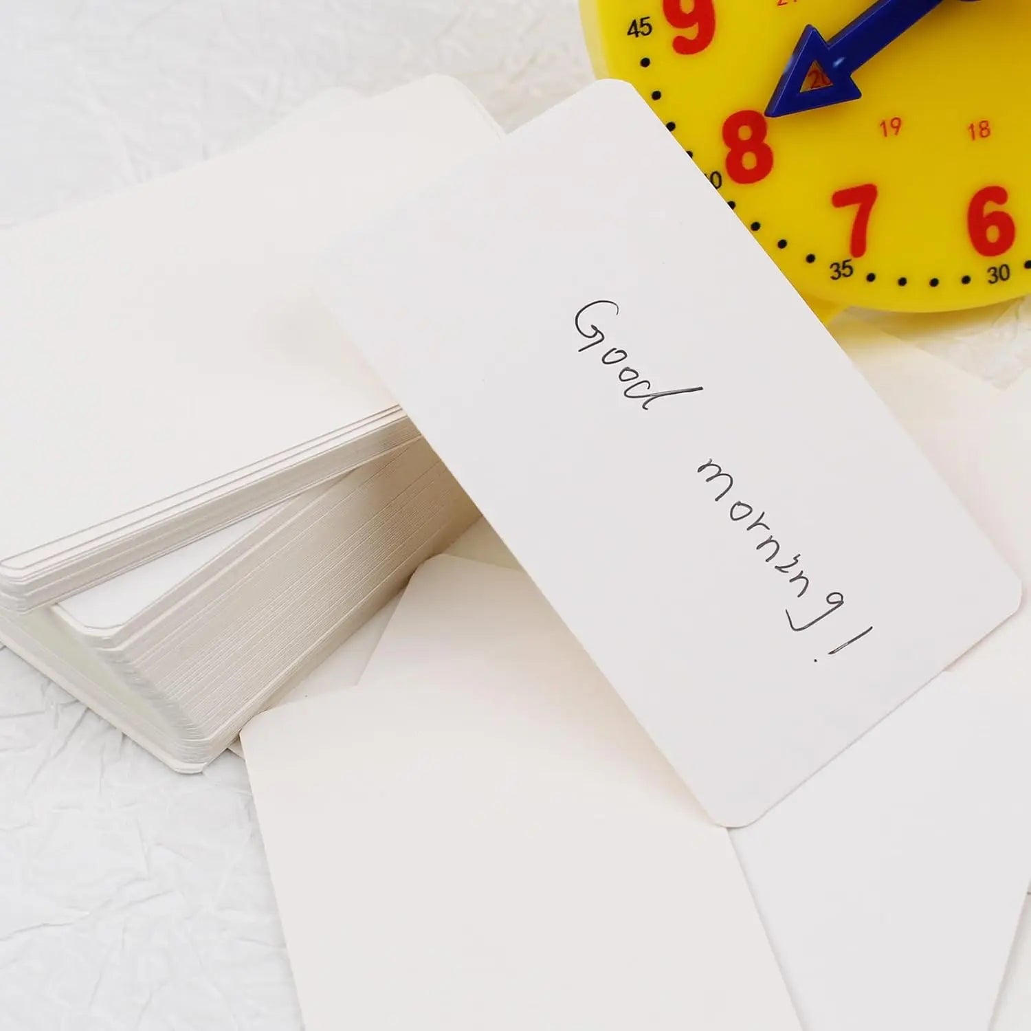 Blank Flash Cards 50/100PCS, DIY White Cardstock Postcards for Graffiti Bookmarks, Message Note Index Cards