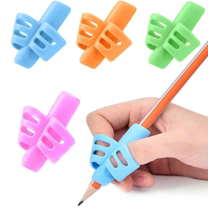 4/8/16 Pcs Handwriting Pencil Grips for Students Writing Aid Posture Correction Training Compatible with All Pencils