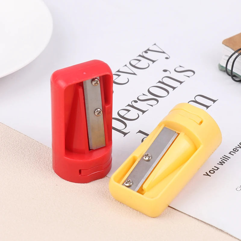 1pc Woodwork Carpenter Pencil Sharpener Cutter Shaver Narrow Sharpening For Woodworking Hand Tools Multi Purpose 6 Colors