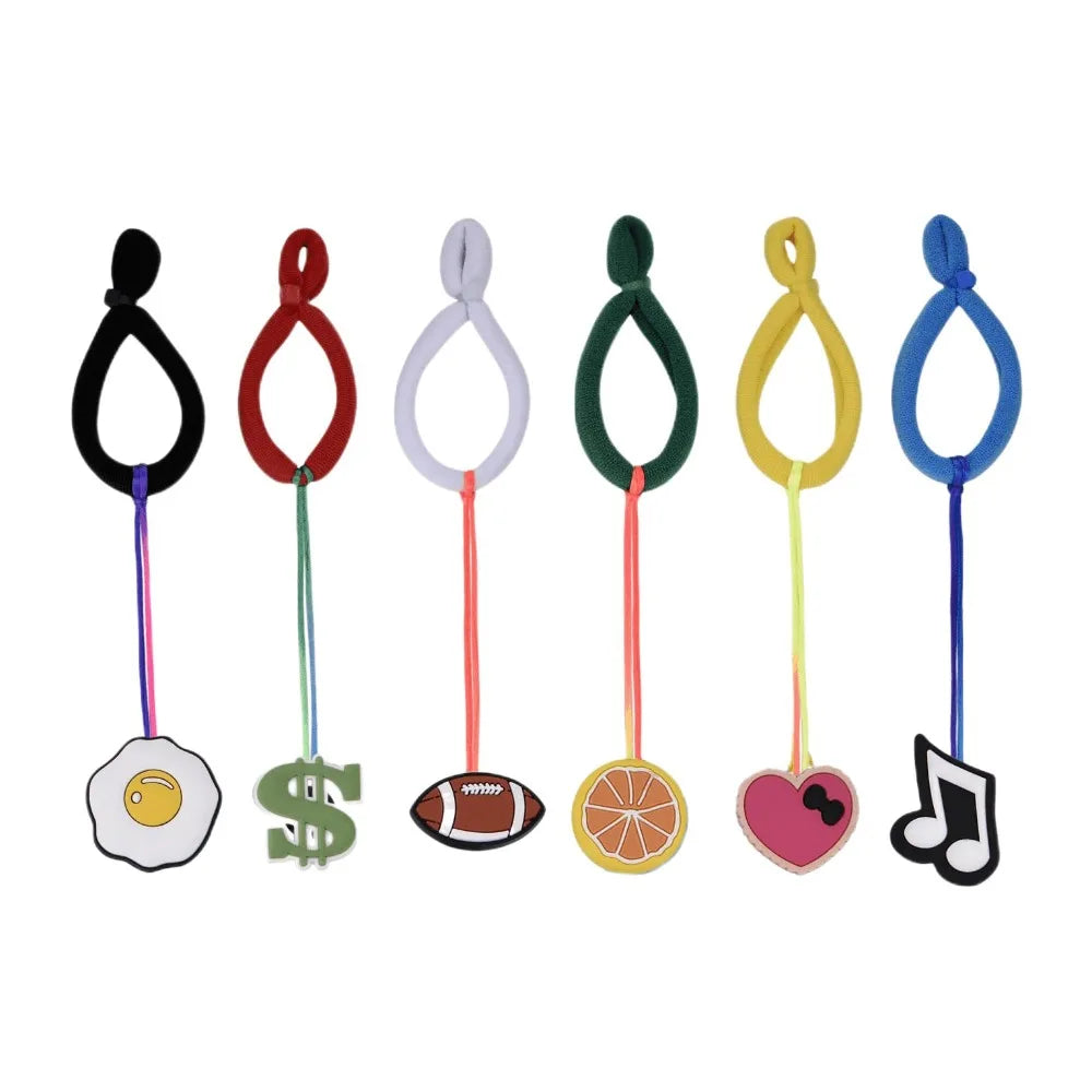 6PCS Ergonomic Pencil Grips Cartoon Shape Portable Students Learning Write Corrector Soft Handwriting Aid for Kids Handwriting
