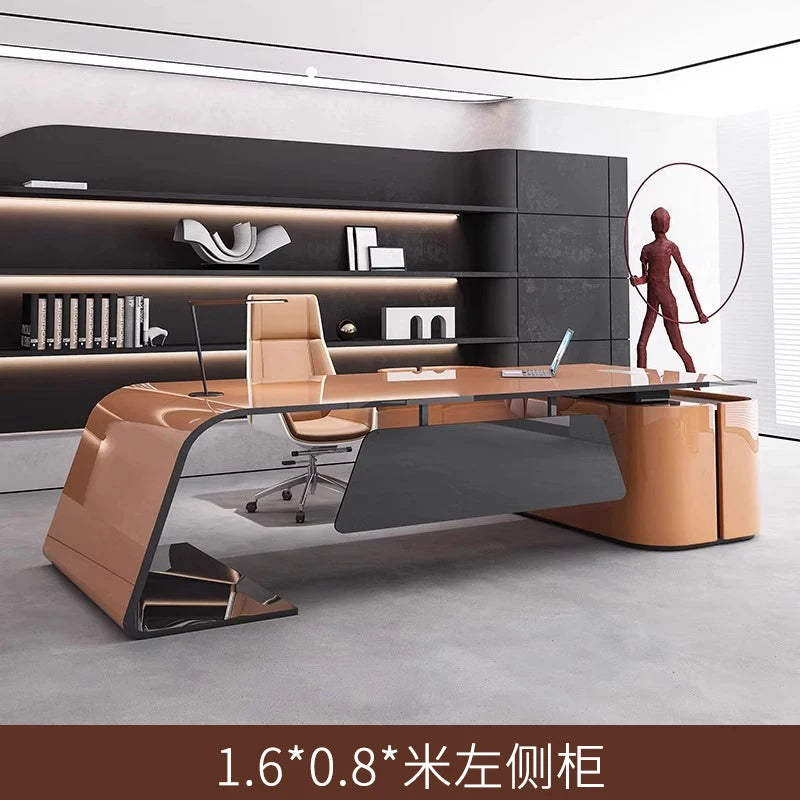 Organizer Modern Office Desk Working Aesthetic Gaming Writing Office Desk Design Luxury Reading Mesa Ordenador Home Accessories