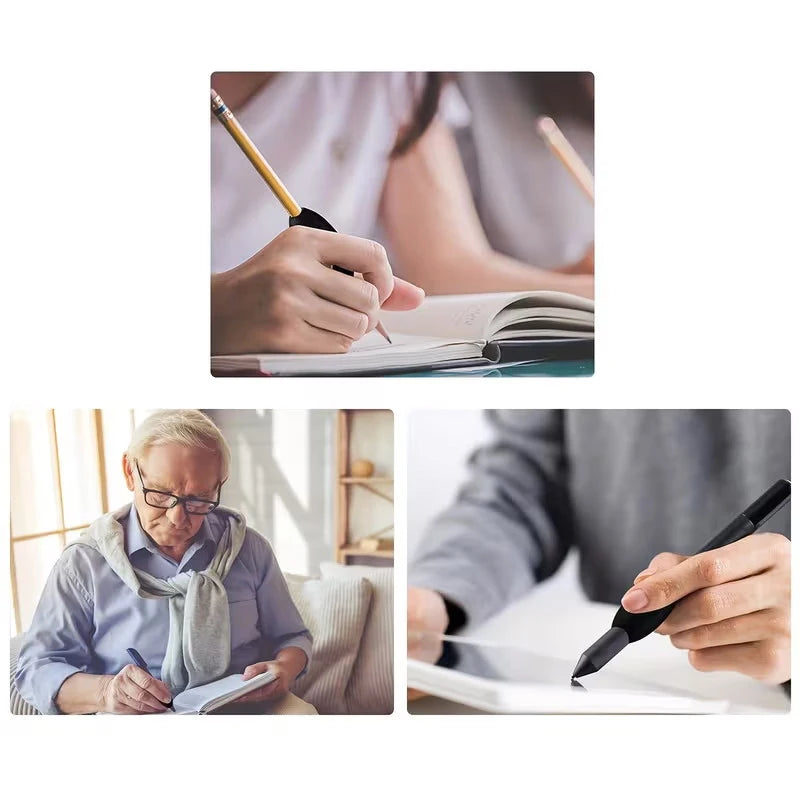 3/6pcs Soft Foam Grips For Pens And Pencils, Writing Practice Pencil Holder Cushion Grip For Handwriting Drawing Ergonomic