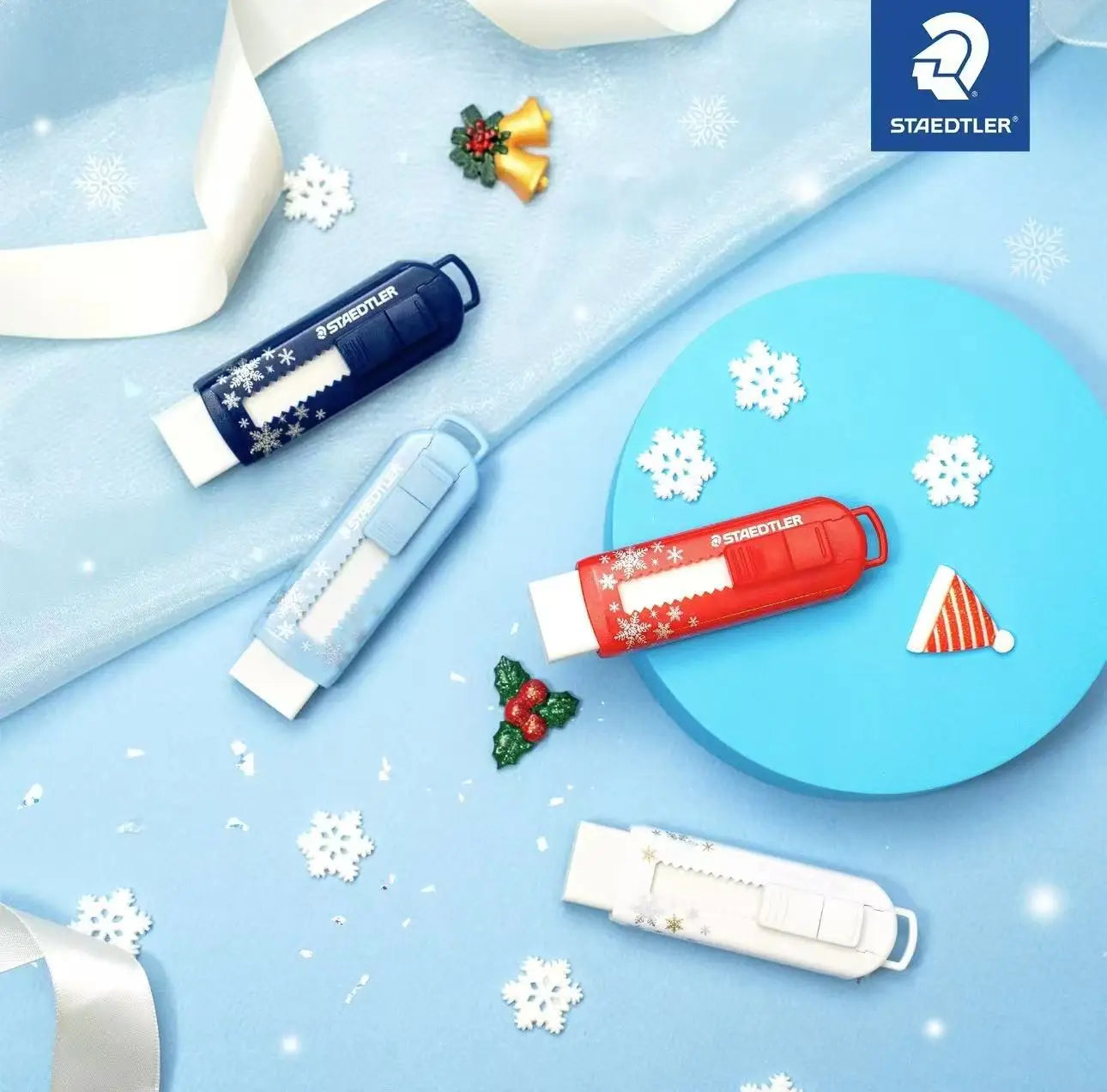 Staedtler 525 Eraser From Germany Is Environmentally Friendly, PVC Free, Debris Free, and Can Be Pushed