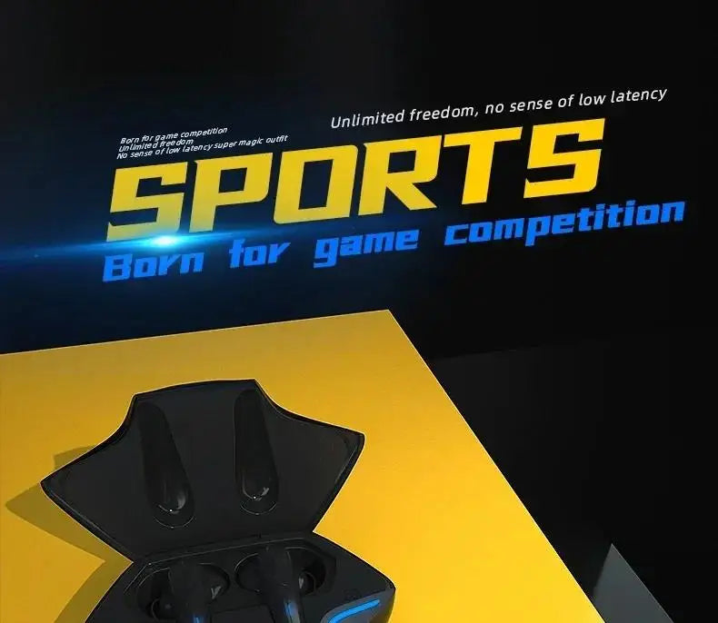 Wireless Bluetooth 5.0 Headphones Noise Reduction Earphones Sports Music Earbuds HiFi Stereo Gaming Headset With Mic For iPhone